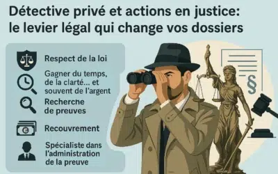 Détective privé & justice : cadre légal, preuves, stratégie