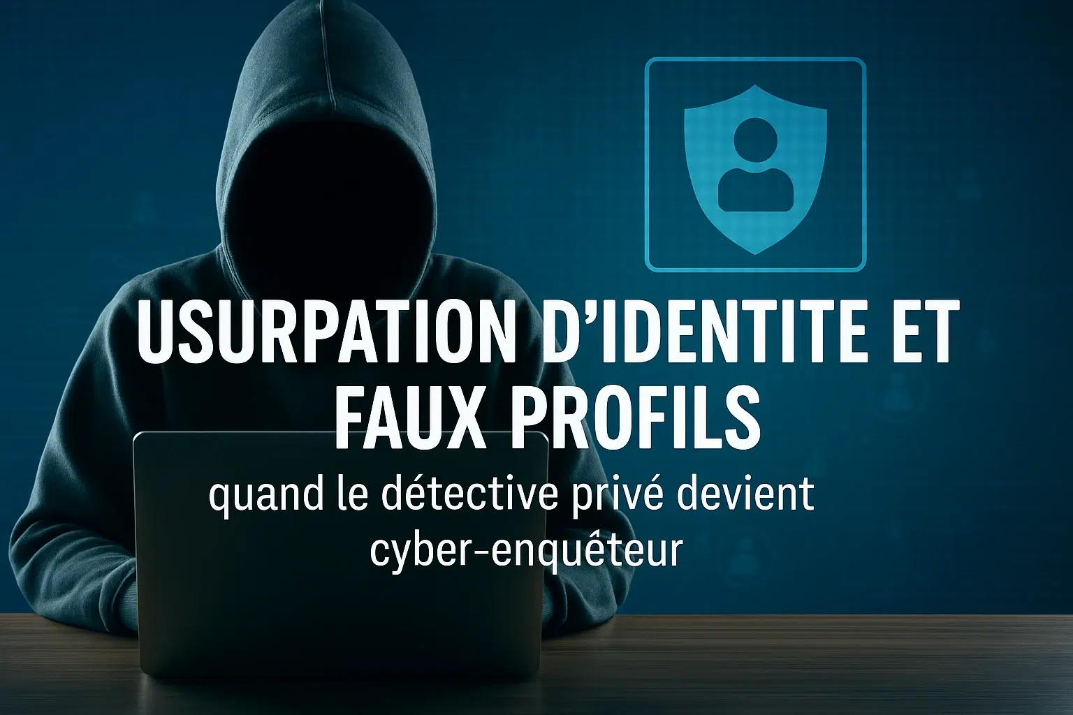 Usurpation identité faux profil détective privé 
