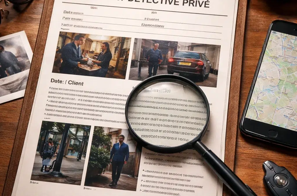 Obligation de rapport profession détective privé